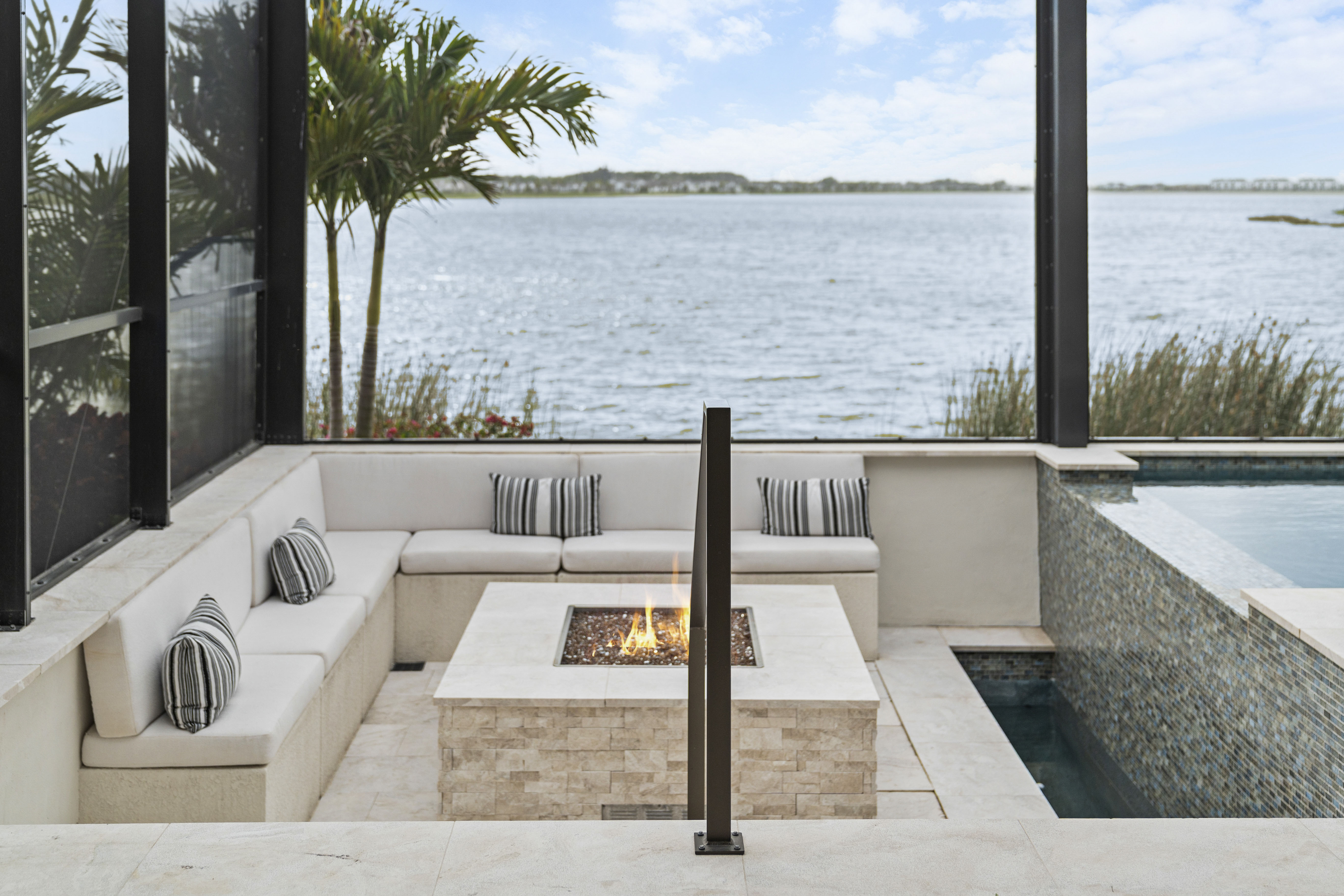 Pool renovation and resurfacing on Casey Key, FL - Swim Inc. brings mid-century island homes up to current coastal standards